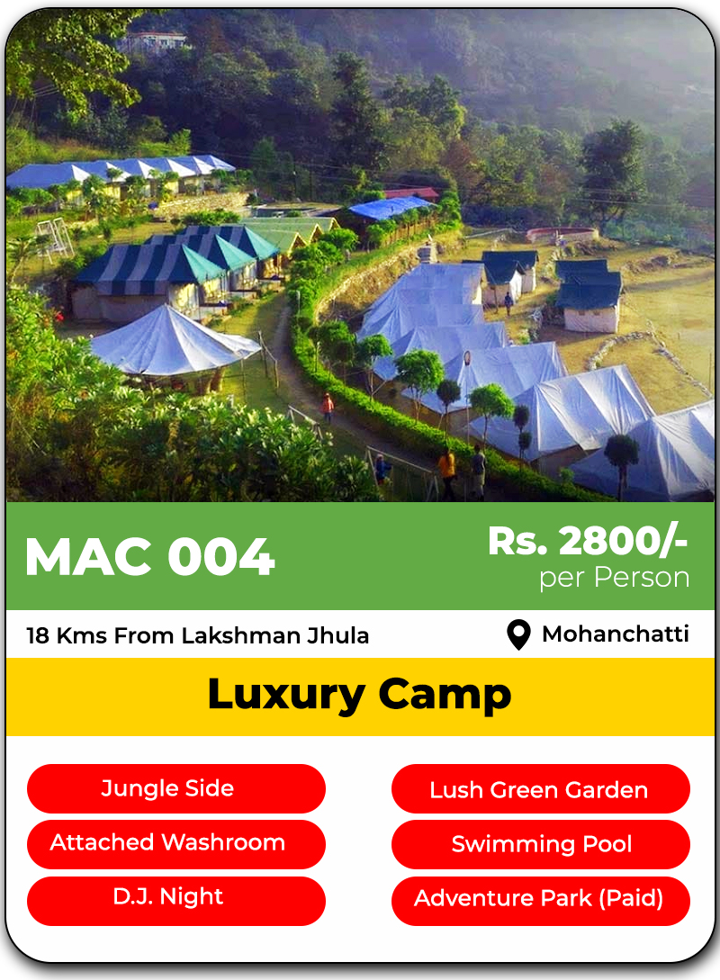 Camping in Rishikesh