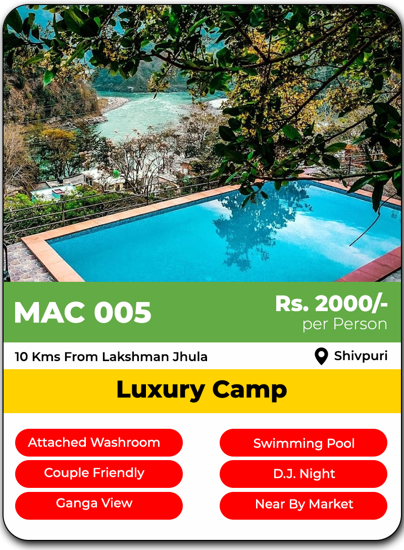 Camping in Rishikesh