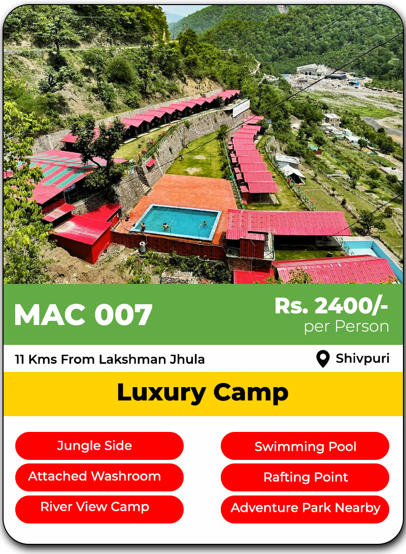Camping in Rishikesh